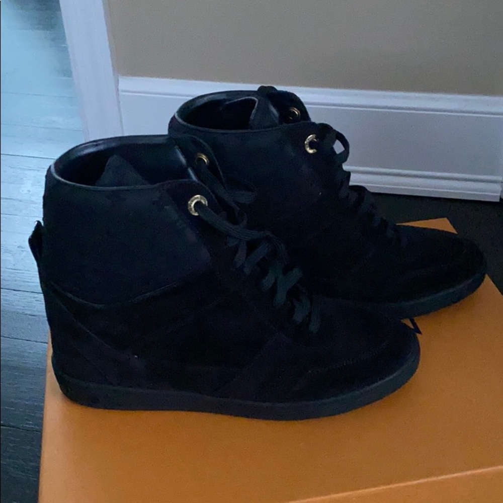 Louis Vuitton Black Millenium Sneaker
